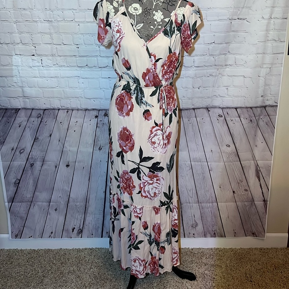 Vintage floral dress